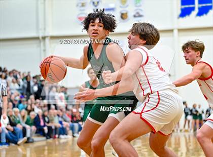 Thumbnail 3 in New Palestine vs. Pendleton Heights (IHSAA 4A Section 9 Semifinal) photogallery.