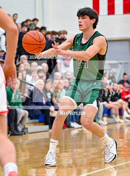 Thumbnail 3 in New Palestine vs. Pendleton Heights (IHSAA 4A Section 9 Semifinal) photogallery.