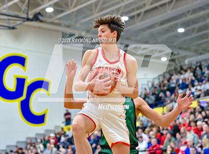 Thumbnail 1 in New Palestine vs. Pendleton Heights (IHSAA 4A Section 9 Semifinal) photogallery.