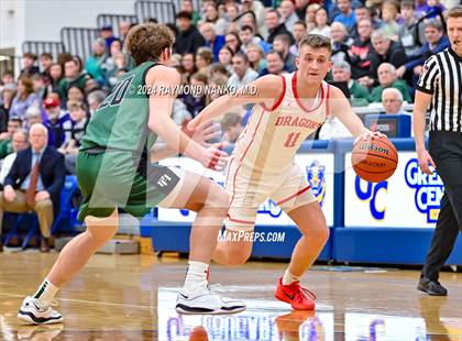 Thumbnail 3 in New Palestine vs. Pendleton Heights (IHSAA 4A Section 9 Semifinal) photogallery.