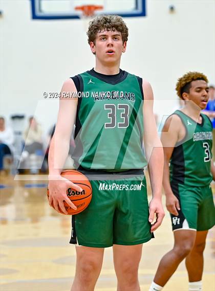 Thumbnail 3 in New Palestine vs. Pendleton Heights (IHSAA 4A Section 9 Semifinal) photogallery.