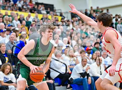 Thumbnail 1 in New Palestine vs. Pendleton Heights (IHSAA 4A Section 9 Semifinal) photogallery.