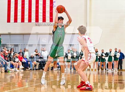 Thumbnail 1 in New Palestine vs. Pendleton Heights (IHSAA 4A Section 9 Semifinal) photogallery.