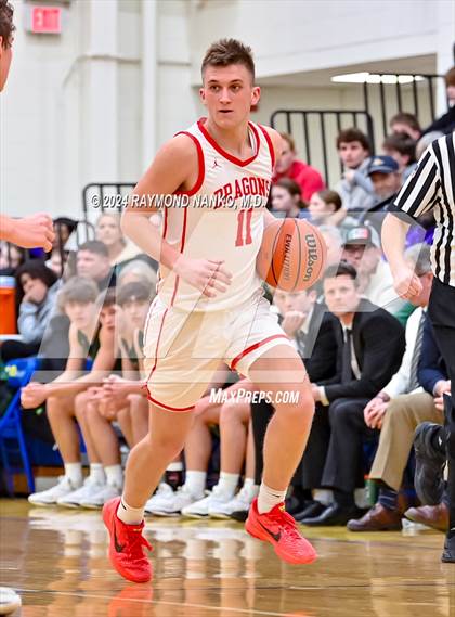 Thumbnail 1 in New Palestine vs. Pendleton Heights (IHSAA 4A Section 9 Semifinal) photogallery.