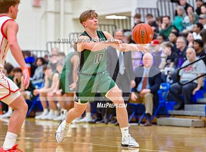 Thumbnail 1 in New Palestine vs. Pendleton Heights (IHSAA 4A Section 9 Semifinal) photogallery.