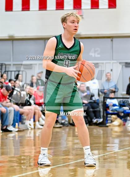 Thumbnail 1 in New Palestine vs. Pendleton Heights (IHSAA 4A Section 9 Semifinal) photogallery.