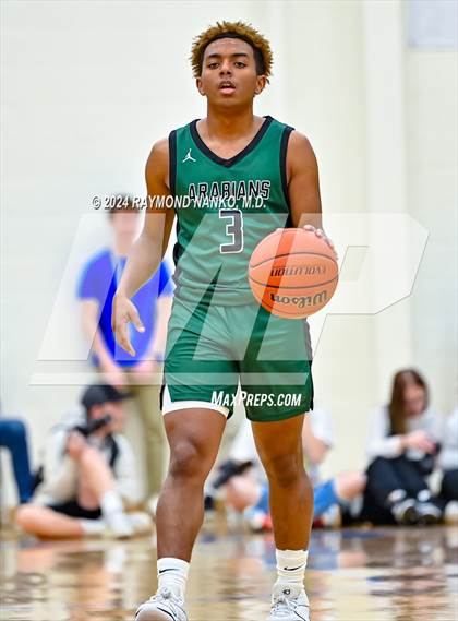 Thumbnail 3 in New Palestine vs. Pendleton Heights (IHSAA 4A Section 9 Semifinal) photogallery.