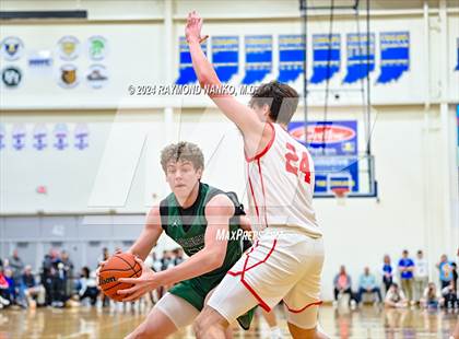 Thumbnail 3 in New Palestine vs. Pendleton Heights (IHSAA 4A Section 9 Semifinal) photogallery.