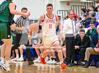 Thumbnail 2 in New Palestine vs. Pendleton Heights (IHSAA 4A Section 9 Semifinal) photogallery.