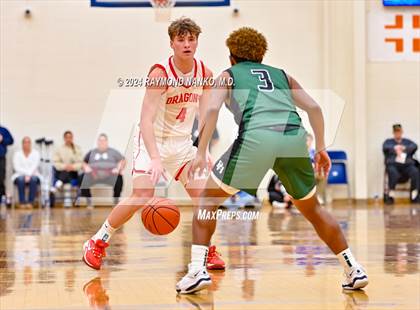 Thumbnail 3 in New Palestine vs. Pendleton Heights (IHSAA 4A Section 9 Semifinal) photogallery.