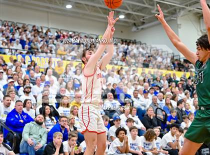 Thumbnail 1 in New Palestine vs. Pendleton Heights (IHSAA 4A Section 9 Semifinal) photogallery.