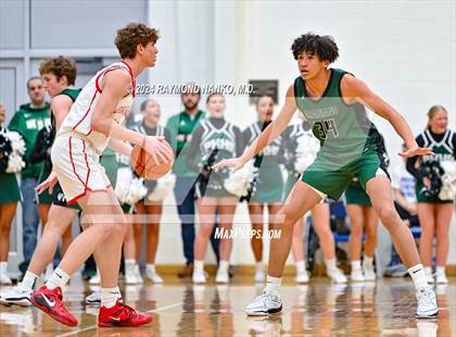 Thumbnail 1 in New Palestine vs. Pendleton Heights (IHSAA 4A Section 9 Semifinal) photogallery.