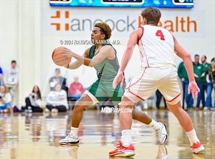 Thumbnail 1 in New Palestine vs. Pendleton Heights (IHSAA 4A Section 9 Semifinal) photogallery.
