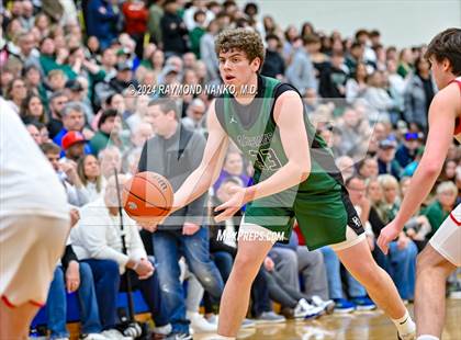Thumbnail 1 in New Palestine vs. Pendleton Heights (IHSAA 4A Section 9 Semifinal) photogallery.