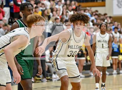 Thumbnail 3 in Zionsville vs. Noblesville (IHSAA 4A Section 8 Round 1) photogallery.