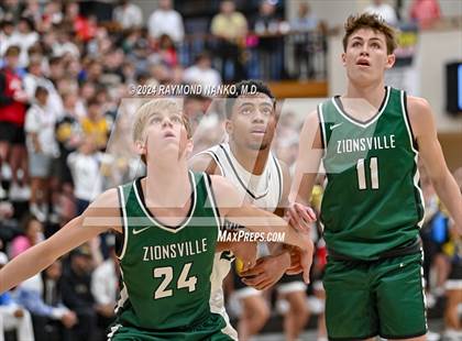 Thumbnail 2 in Zionsville vs. Noblesville (IHSAA 4A Section 8 Round 1) photogallery.