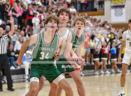 Thumbnail 1 in Zionsville vs. Noblesville (IHSAA 4A Section 8 Round 1) photogallery.