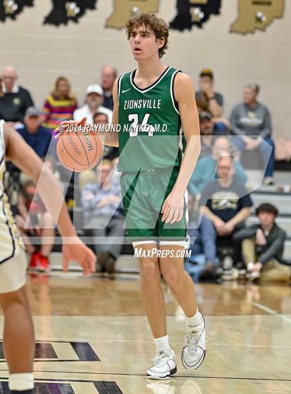 Thumbnail 3 in Zionsville vs. Noblesville (IHSAA 4A Section 8 Round 1) photogallery.