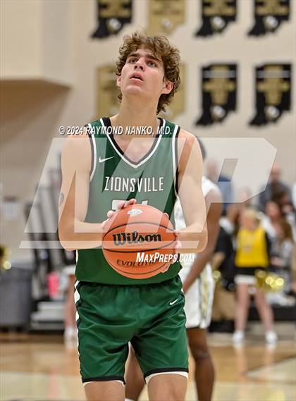 Thumbnail 1 in Zionsville vs. Noblesville (IHSAA 4A Section 8 Round 1) photogallery.