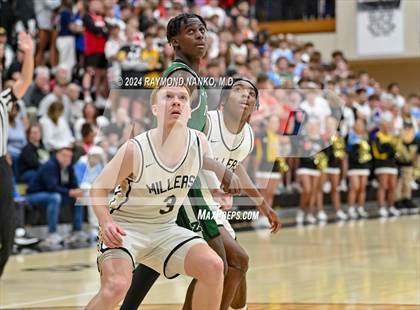 Thumbnail 2 in Zionsville vs. Noblesville (IHSAA 4A Section 8 Round 1) photogallery.
