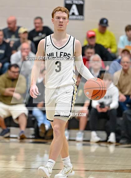 Thumbnail 3 in Zionsville vs. Noblesville (IHSAA 4A Section 8 Round 1) photogallery.