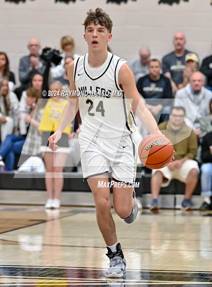 Thumbnail 2 in Zionsville vs. Noblesville (IHSAA 4A Section 8 Round 1) photogallery.
