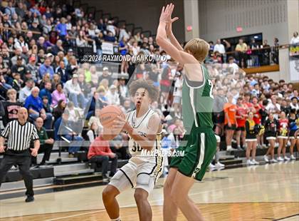 Thumbnail 3 in Zionsville vs. Noblesville (IHSAA 4A Section 8 Round 1) photogallery.