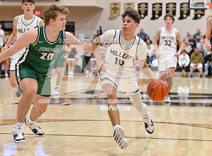 Thumbnail 3 in Zionsville vs. Noblesville (IHSAA 4A Section 8 Round 1) photogallery.