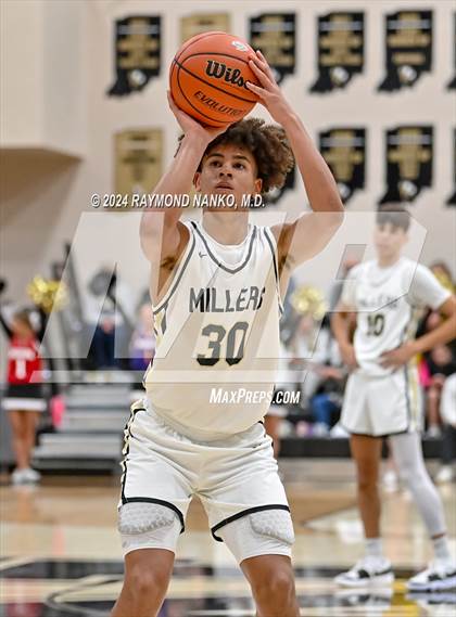 Thumbnail 3 in Zionsville vs. Noblesville (IHSAA 4A Section 8 Round 1) photogallery.
