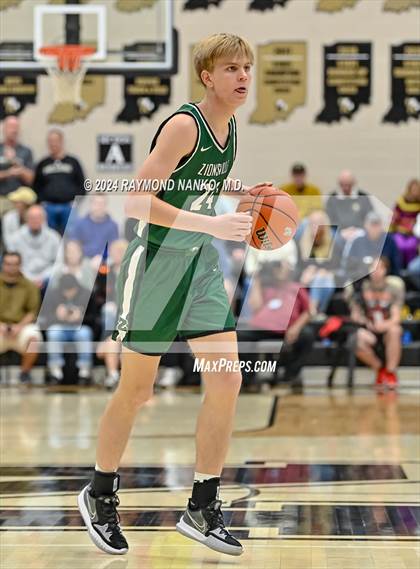 Thumbnail 3 in Zionsville vs. Noblesville (IHSAA 4A Section 8 Round 1) photogallery.