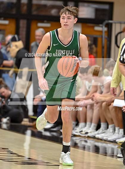 Thumbnail 2 in Zionsville vs. Noblesville (IHSAA 4A Section 8 Round 1) photogallery.