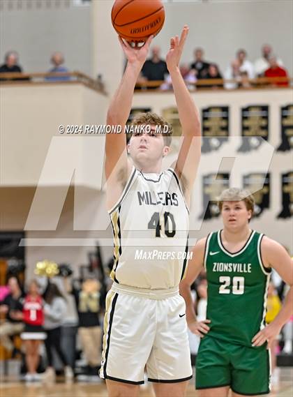 Thumbnail 2 in Zionsville vs. Noblesville (IHSAA 4A Section 8 Round 1) photogallery.