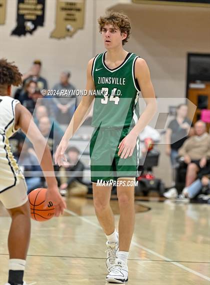 Thumbnail 3 in Zionsville vs. Noblesville (IHSAA 4A Section 8 Round 1) photogallery.