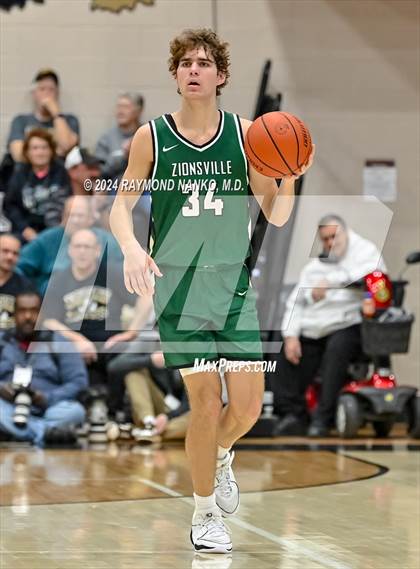 Thumbnail 2 in Zionsville vs. Noblesville (IHSAA 4A Section 8 Round 1) photogallery.