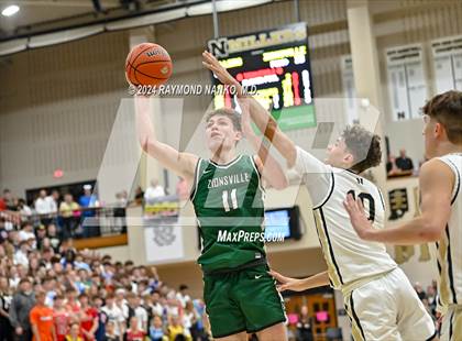 Thumbnail 1 in Zionsville vs. Noblesville (IHSAA 4A Section 8 Round 1) photogallery.
