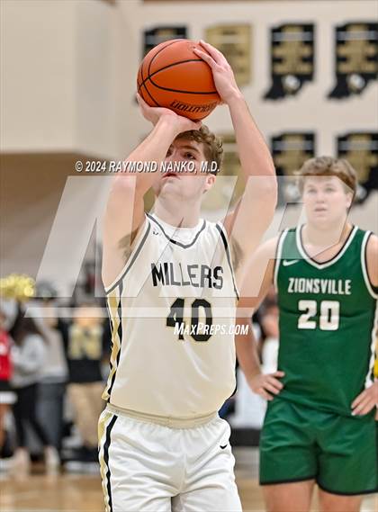 Thumbnail 2 in Zionsville vs. Noblesville (IHSAA 4A Section 8 Round 1) photogallery.