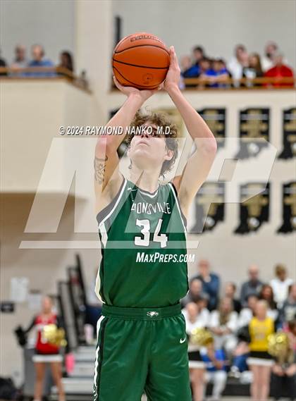Thumbnail 2 in Zionsville vs. Noblesville (IHSAA 4A Section 8 Round 1) photogallery.