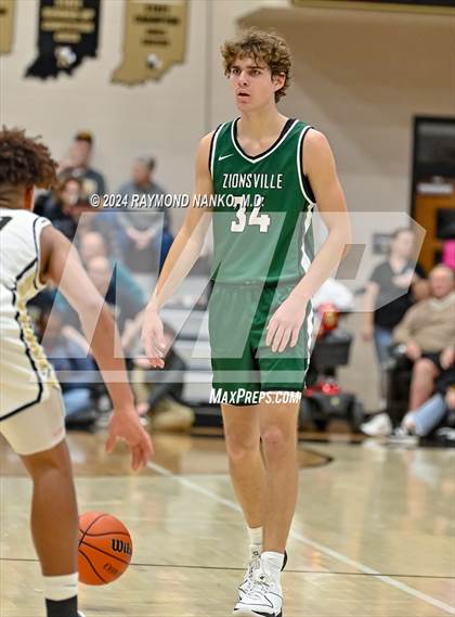 Thumbnail 2 in Zionsville vs. Noblesville (IHSAA 4A Section 8 Round 1) photogallery.
