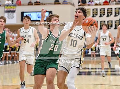 Thumbnail 1 in Zionsville vs. Noblesville (IHSAA 4A Section 8 Round 1) photogallery.