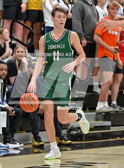 Thumbnail 1 in Zionsville vs. Noblesville (IHSAA 4A Section 8 Round 1) photogallery.