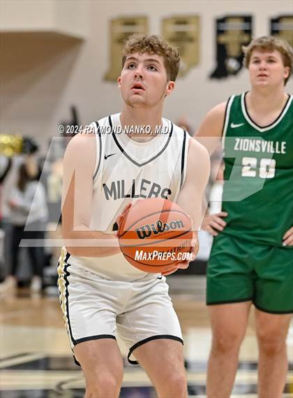 Thumbnail 3 in Zionsville vs. Noblesville (IHSAA 4A Section 8 Round 1) photogallery.
