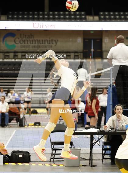 Thumbnail 1 in Mountain Crest vs. Hurricane (UHSAA 4A First Round Playoff) photogallery.