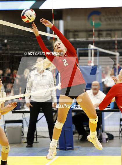 Thumbnail 3 in Mountain Crest vs. Hurricane (UHSAA 4A First Round Playoff) photogallery.
