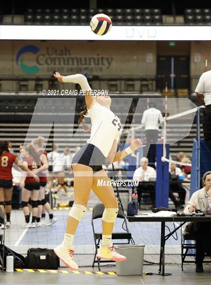 Thumbnail 2 in Mountain Crest vs. Hurricane (UHSAA 4A First Round Playoff) photogallery.