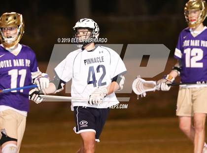 Thumbnail 1 in Notre Dame Prep vs Pinnacle photogallery.