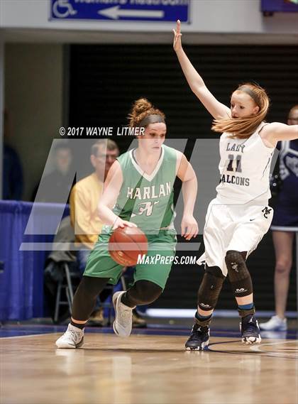 Thumbnail 3 in Harlan vs Monroe County photogallery.