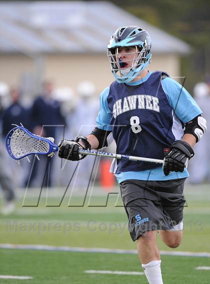 Thumbnail 1 in St. Augustine Prep vs.  Shawnee photogallery.