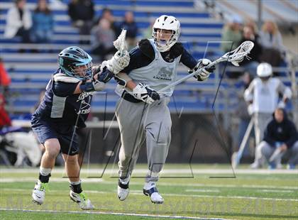 Thumbnail 1 in St. Augustine Prep vs.  Shawnee photogallery.