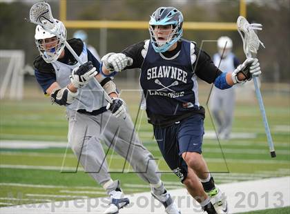 Thumbnail 2 in St. Augustine Prep vs.  Shawnee photogallery.