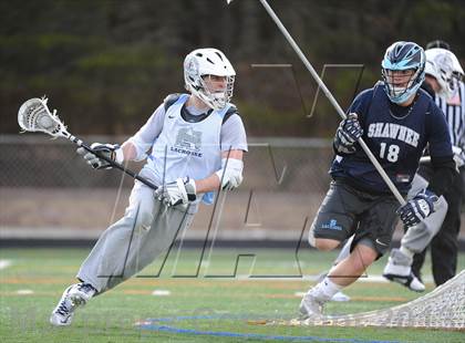 Thumbnail 1 in St. Augustine Prep vs.  Shawnee photogallery.